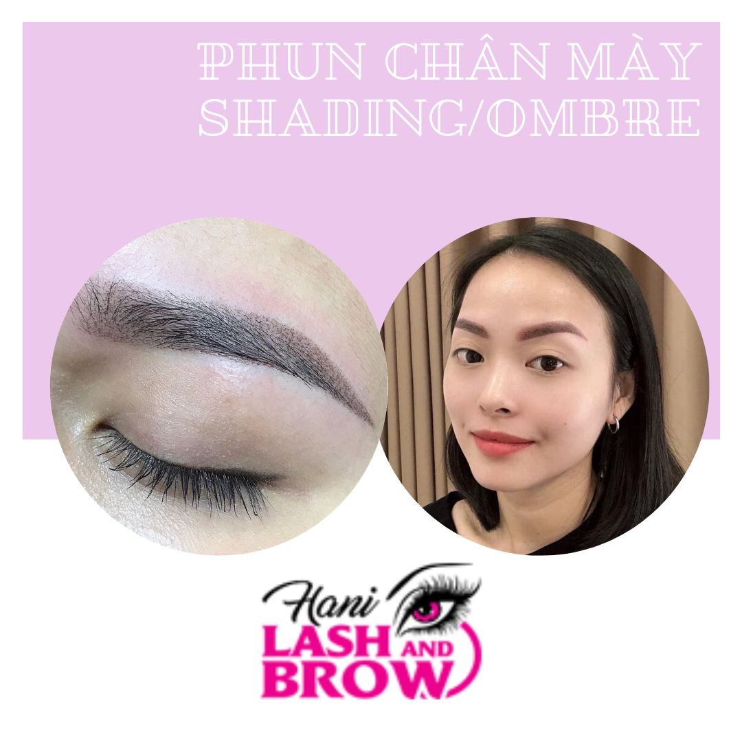 Ưu điểm của phun mày ombre so sánh và powder